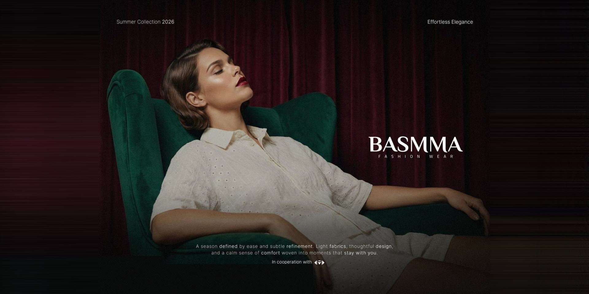 Basmma Fashion Summer 2026 Hero Banner